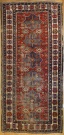 R4803 Antique Caucasian Akstafa Carpet