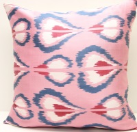 i3 - Silk Ikat Cushion Cover