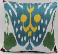 i34 - Silk Ikat Cushion Cover