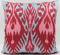 i15 - Silk Ikat Cushion Pillow Covers