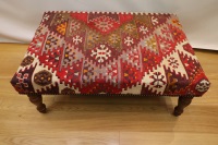 R4003 Anatolian Kilim Stool