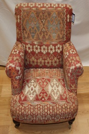 R6035 Antique Study Kilim Chair