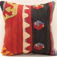 S221 Hand Woven Turkish Kilim Cushion Cover
