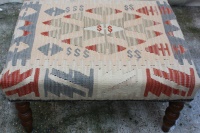 R4523 Kilim Covered Stools