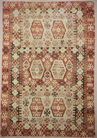 Vintage Anatolian Esme Kilim Rug R7662