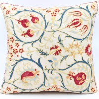 Silk Suzani Pillow Covers