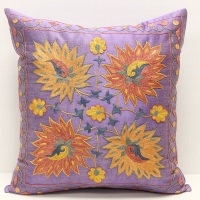 Silk Suzani Pillow Covers