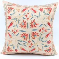 Silk Suzani Pillow Covers