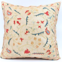 Silk Suzani Pillow Covers