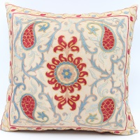 Silk Suzani Pillow Covers