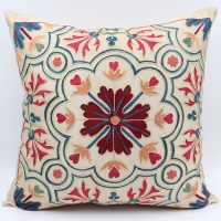 Silk Suzani Pillow Covers