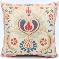 Silk Suzani Pillow Covers