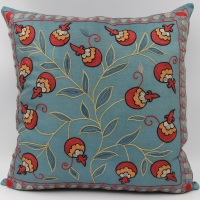 Silk Suzani Pillow Covers