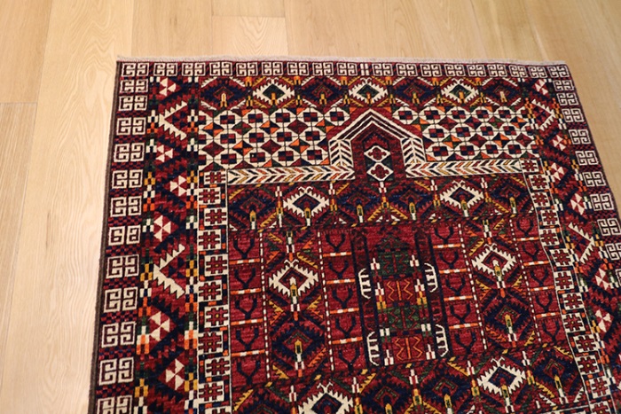 Vintage Turkmen Ensi Rug - 6408