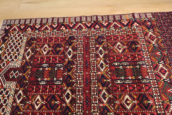 Vintage Turkmen Ensi Rug - 6408