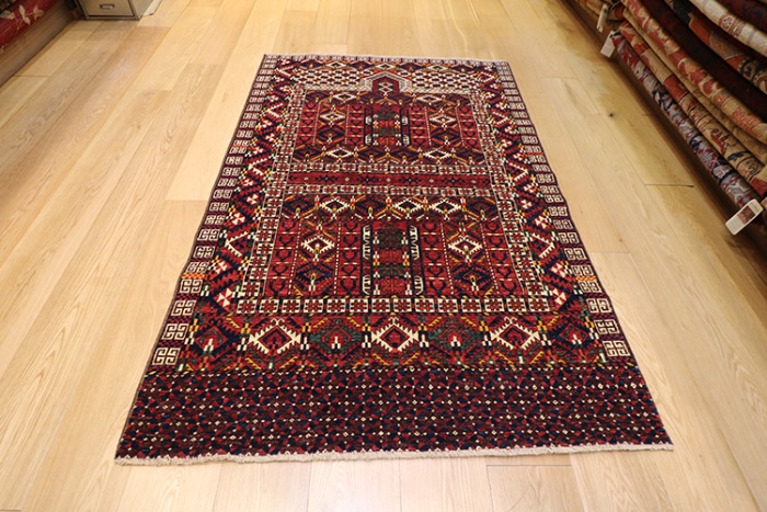 Vintage Turkmen Ensi Rug - 6408