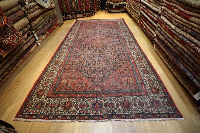 Antique Persian Feraghan Carpet Rug, Santa Barbara Oriental Rugs