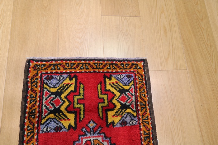 Hand Woven Vintage Turkish Rugs-7413