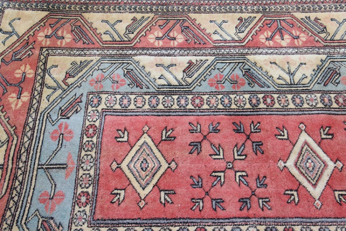 Hand Woven Vintage Turkish Rugs-8542