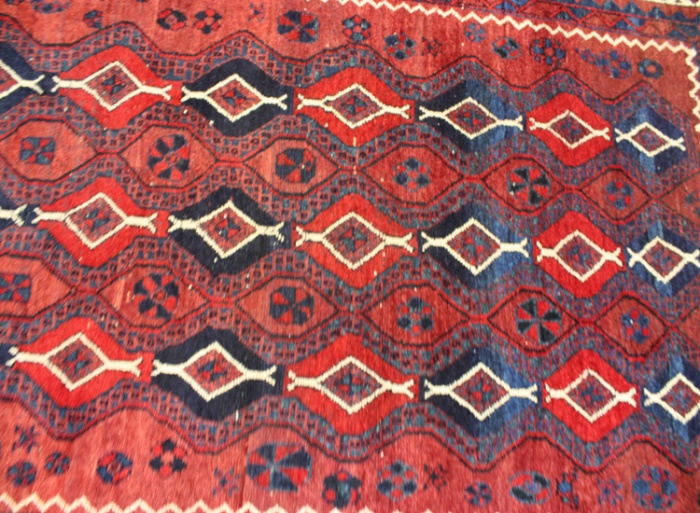 Old Persian Hamadan Carpet | Persian Rugs | Antique Persian Carpets ...
