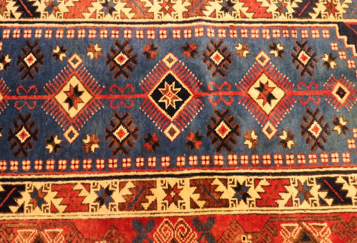 Vintage Dosemealti Turkish Rug-7133