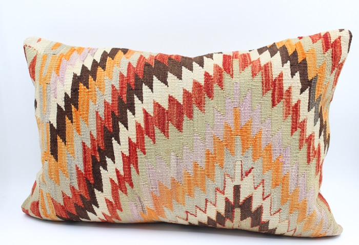 Long kilim sales lumbar pillow