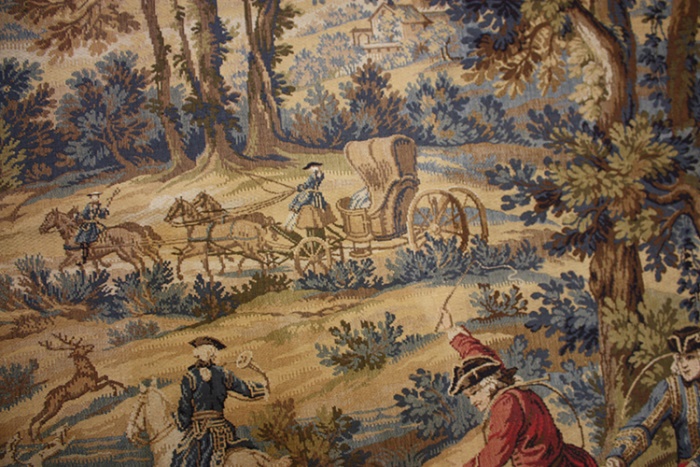 Vintage Tapestry Belgium Machine Made - Rug Store - 10275