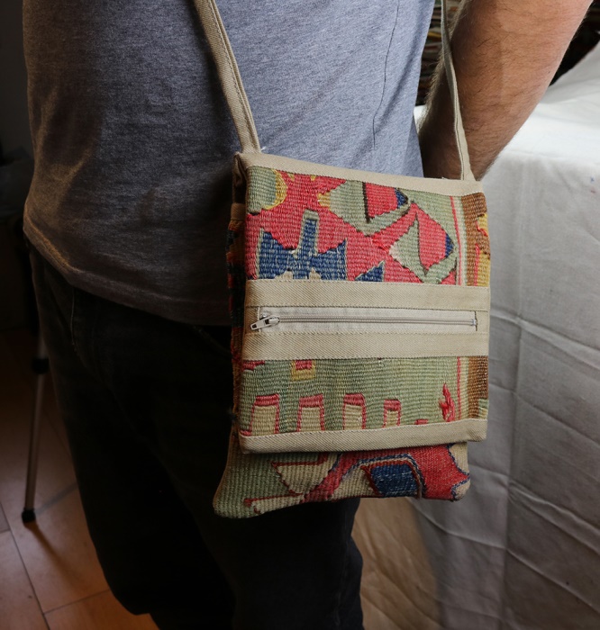 Vintage Turkish Kilim Shoulder Bags Rug Store 471