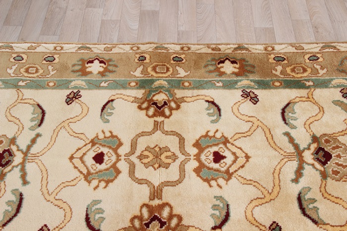 55-Vintage Ushak Turkish Rug