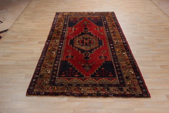 3996 Vintage Yahyali Turkish Rug - Rug Store
