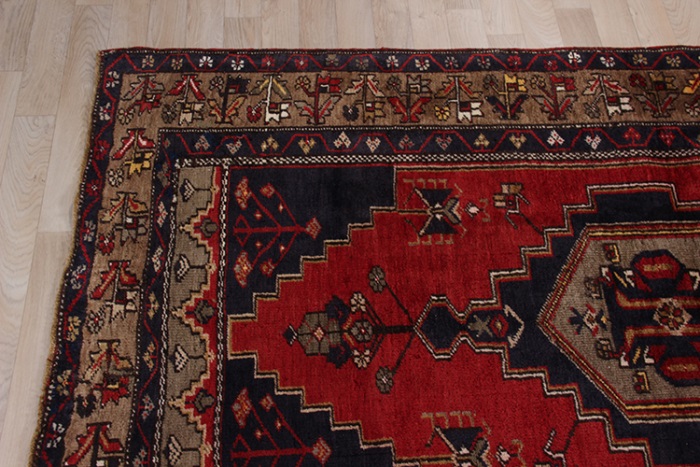 3996 Vintage Yahyali Turkish Rug - Rug Store