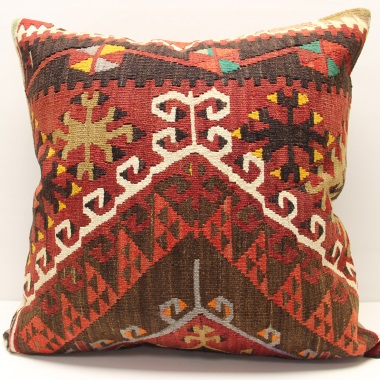 XL398 - Anatolian Kilim Cushion Cover 