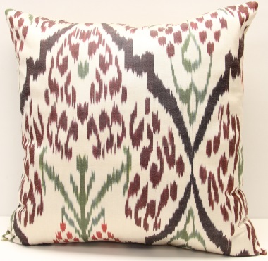 i113 - Silk Ikat Cushion Covers