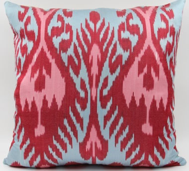 i15 - Silk Ikat Cushion Pillow Covers