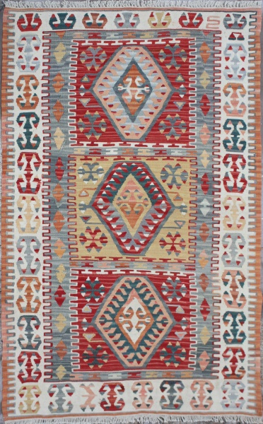 New Turkish Kilim Rugs R6124