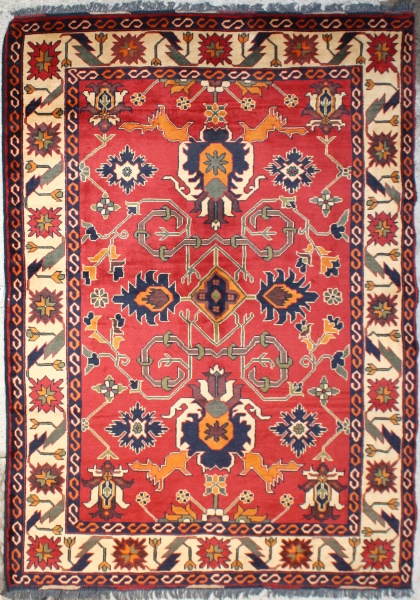 R6742 Afghan Kargai Carpet