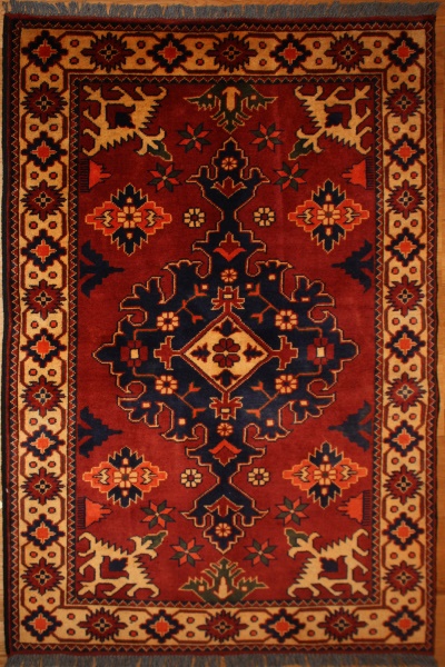 R6743 Afghan Kargai Rug