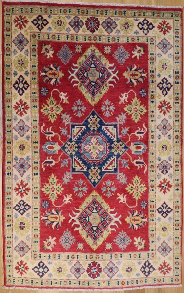 R9333 Afghan Kazak Rug