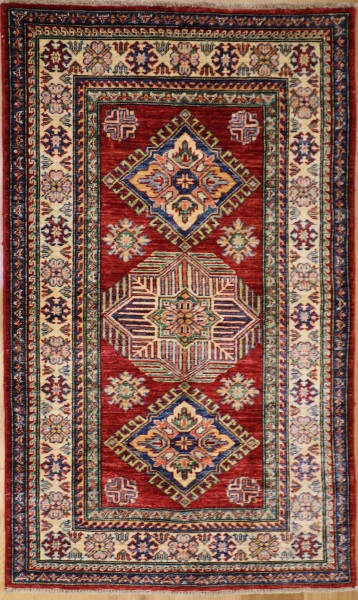 R9357 Afghan Kazak Rug