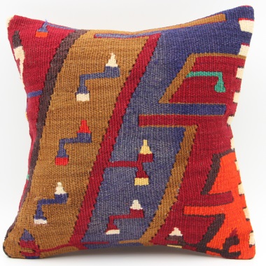 S408 Afghan Kilim Cushion Cover