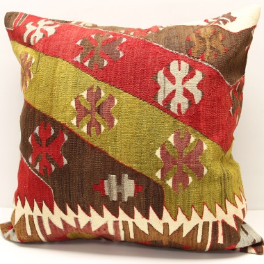 XL445 Afghan Kilim Pillow Cover