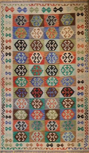 R9369 Afghan Kilim Rug