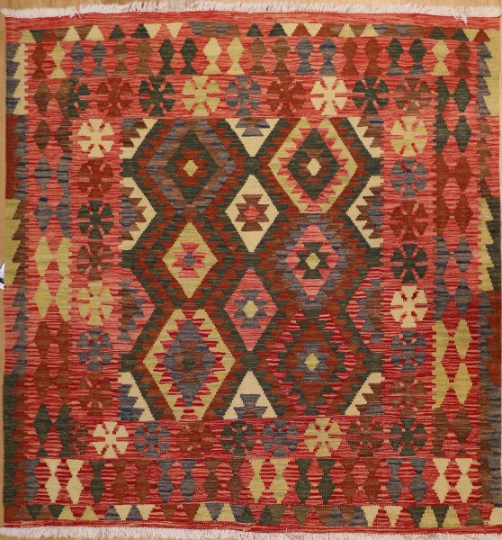 R9370 Afghan Kilim Rug