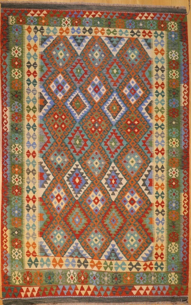 R6977 Afghan Kilim Rug