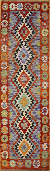 R8902 Afghan Kilim Rug Runner