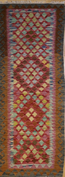 R9367 Afghan Kilim Runner