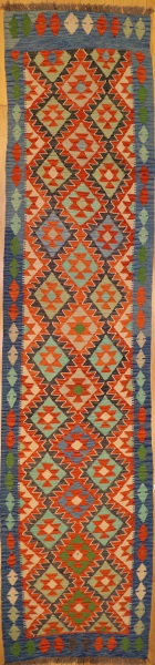 R9285 Afghan Kilim Runners