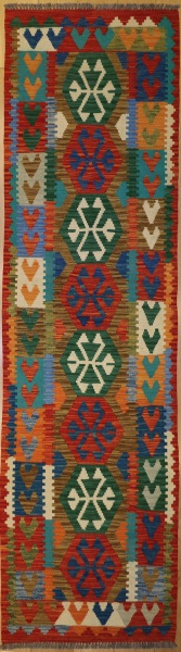 R9285 Afghan Kilim Runners