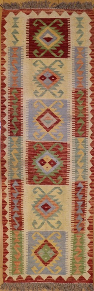 R9291 Afghan Kilim Runners