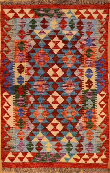 R8875 Afghan New Kilim Rugs